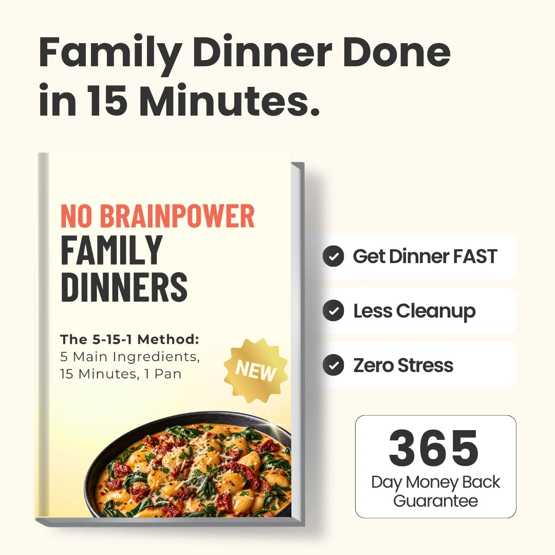 No Brainpower Family Dinners for Busy Mom's